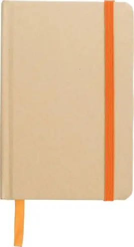 Cuaderno A6 cartón reciclado 80 hojas