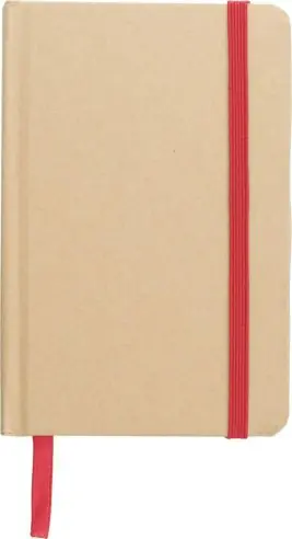 Cuaderno A6 cartón reciclado 80 hojas