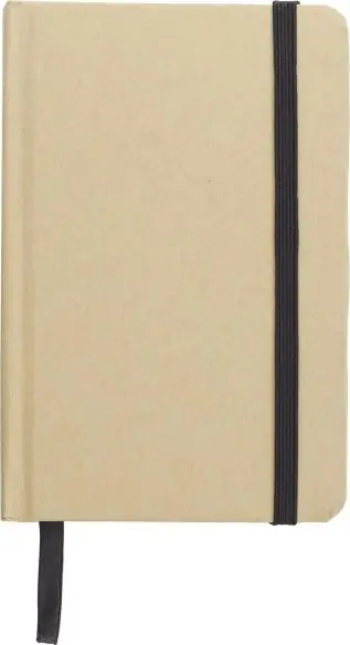 Cuaderno A6 cartón reciclado 80 hojas