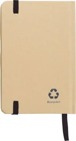 Cuaderno A6 cartón reciclado 80 hojas