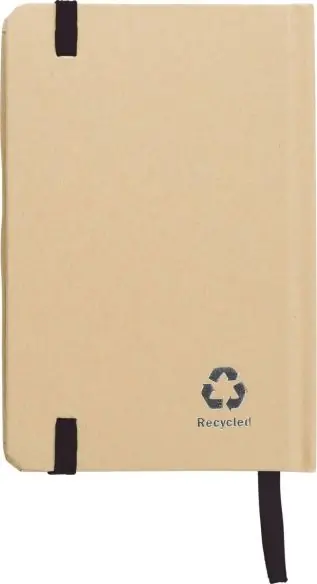 Cuaderno A6 cartón reciclado 80 hojas