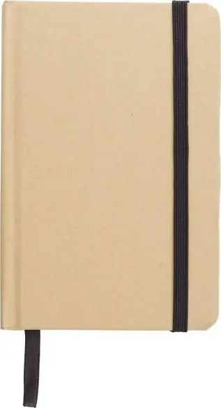 Cuaderno A6 cartón reciclado 80 hojas