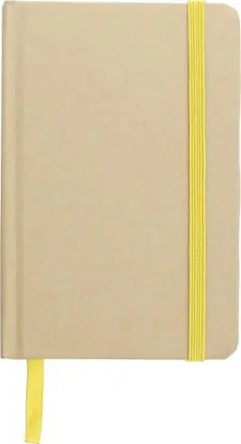 Cuaderno A6 cartón reciclado 80 hojas