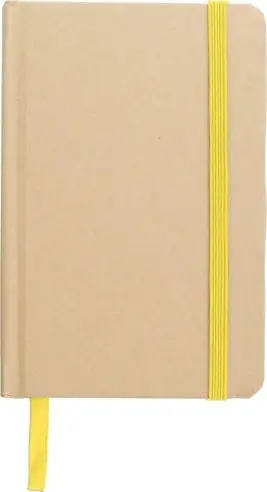 Cuaderno A6 cartón reciclado 80 hojas