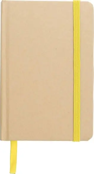 Cuaderno A6 cartón reciclado 80 hojas