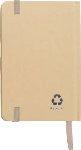 Cuaderno A6 cartón reciclado 80 hojas