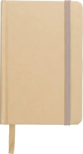 Cuaderno A6 cartón reciclado 80 hojas