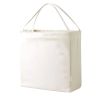 Bolsa algodón reciclado 300g/m2 fuelle asas 60cm 12 kg - Imagen 2