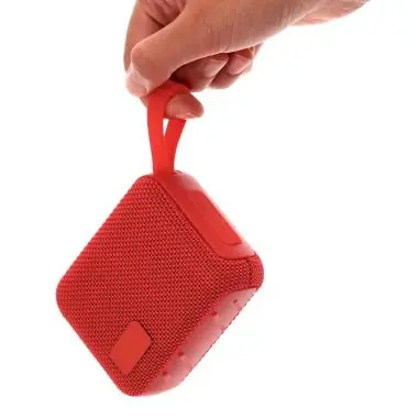 Altavoz Bluetooth 5W ABS malla RPET 300D