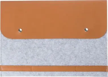 Funda portátil 14 pulgadas RPET con botones