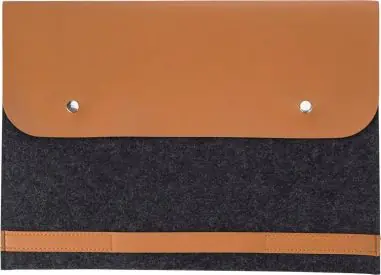 Funda portátil 14 pulgadas RPET con botones