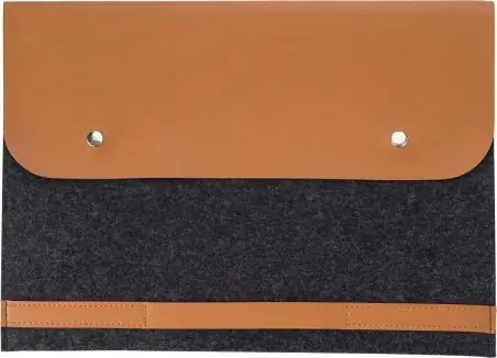 Funda portátil 14 pulgadas RPET con botones