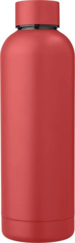 Botella acero reciclado doble pared 500 ml grabado y caja