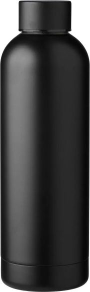 Botella acero reciclado doble pared 500 ml grabado y caja