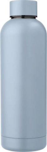 Botella acero reciclado doble pared 500 ml grabado y caja