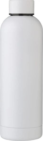 Botella acero reciclado doble pared 500 ml grabado y caja