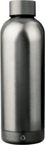 Botella acero reciclado doble pared 500 ml grabado y caja