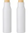 Botella termo acero 500 ml tapón símil bambú - Imagen 14