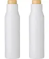 Botella termo acero 500 ml tapón símil bambú - Imagen 19