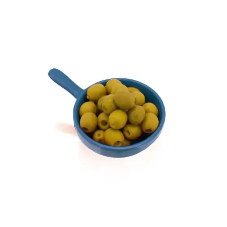 Plato cerámica para entremeses con asa