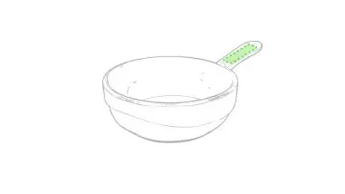 Plato cerámica para entremeses con asa