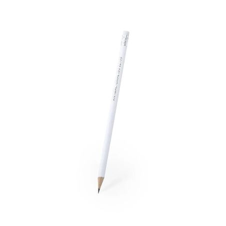 Lápiz madera antibacteriano con goma 18,6 cm