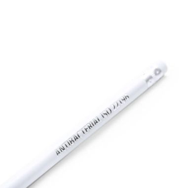 Lápiz madera antibacteriano con goma 18,6 cm