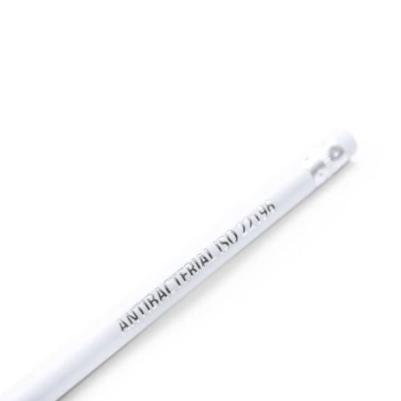 Lápiz madera antibacteriano con goma 18,6 cm