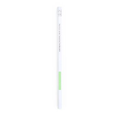 Lápiz madera antibacteriano con goma 18,6 cm