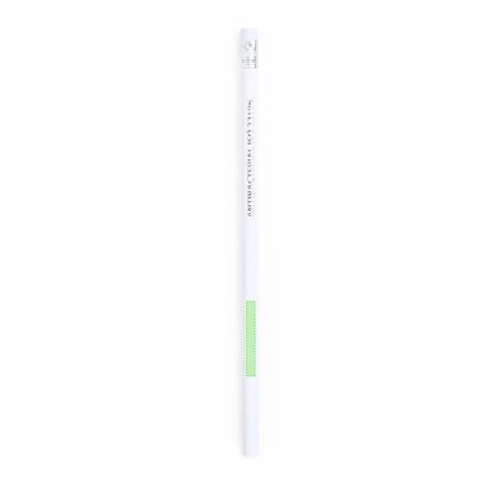 Lápiz madera antibacteriano con goma 18,6 cm