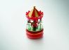 Mini caja de música con carrusel que toca Jingle Bells - Imagen 2