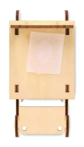 Gnomo en trineo de madera Ecológico Personalizado 7CX1588