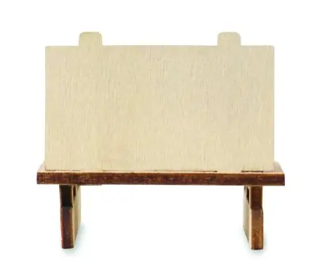 Gnomo en trineo de madera Ecológico Personalizado 7CX1588