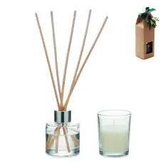 Set vela y difusor de vainilla Ecológica Personalizada 7CX1590