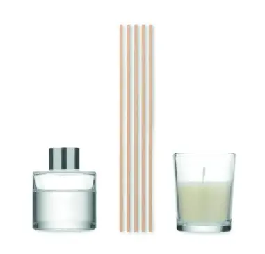 Set vela y difusor de vainilla Ecológica Personalizada 7CX1590