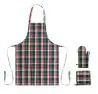 Set cocina algodón a cuadros Ecológica Personalizada 7CX1598 - Imagen 8