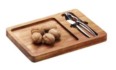 Set cascanueces de acacia Ecológica Personalizada 7MO2627