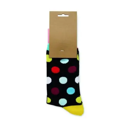 Calcetines estampados alegres Ecológico Personalizado 7MO3100