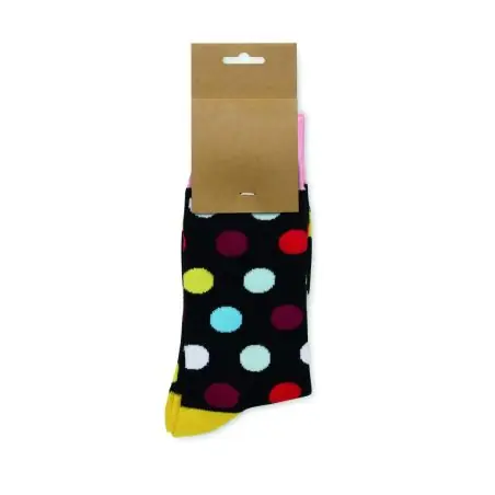 Calcetines estampados alegres Ecológico Personalizado 7MO3100