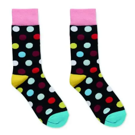 Calcetines estampados alegres Ecológico Personalizado 7MO3101