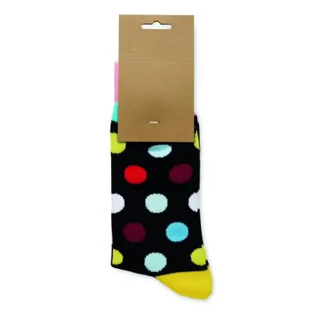 Calcetines estampados alegres Ecológico Personalizado 7MO3101