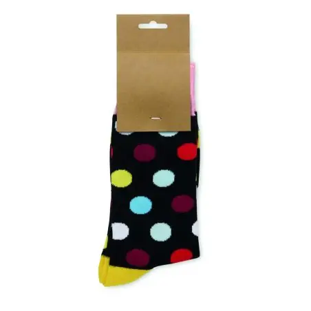 Calcetines estampados alegres Ecológico Personalizado 7MO3101