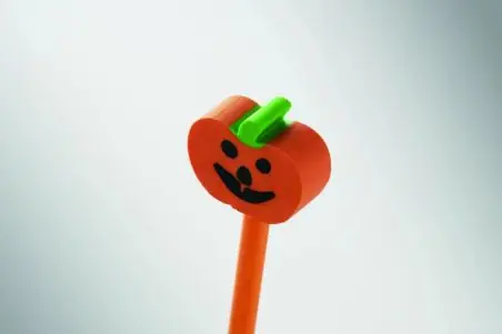 Lápiz de Halloween con goma Ecológica Personalizada 7MO3105
