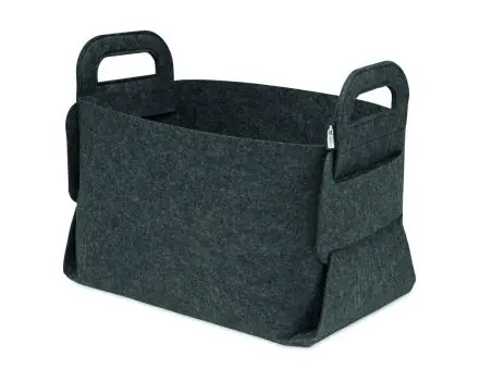 Cesta plegable de fieltro RPET Ecológica Personalizada 7MO3106