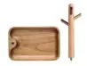 Porta llaves madera de acacia Ecológica Personalizada 7MO3109 - Imagen 4