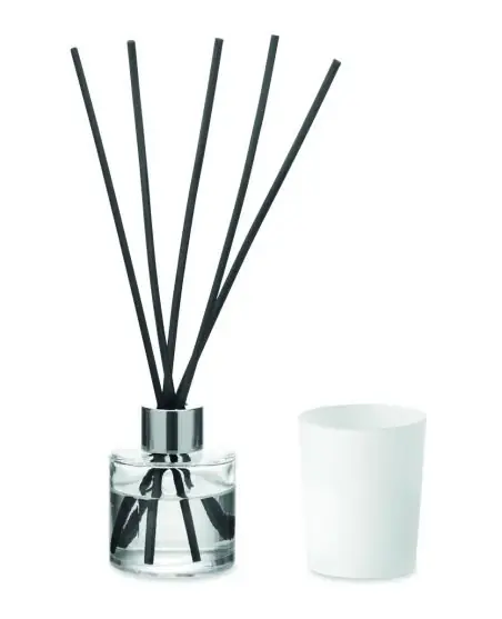 Set vela y difusor de vainilla Ecológica Personalizada 7MO3118