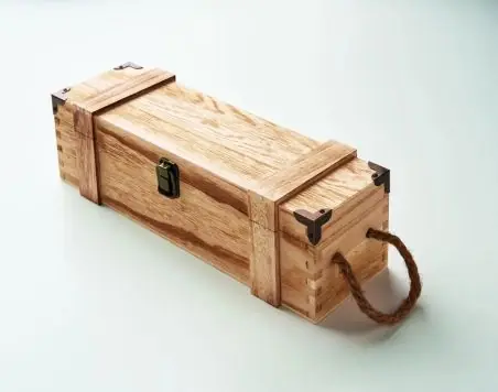 Caja de madera para vino Ecológica Personalizada 7MO3121