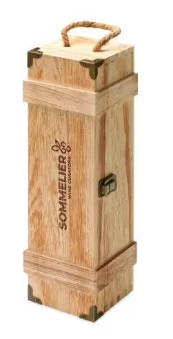 Caja de madera para vino Ecológica Personalizada 7MO3121