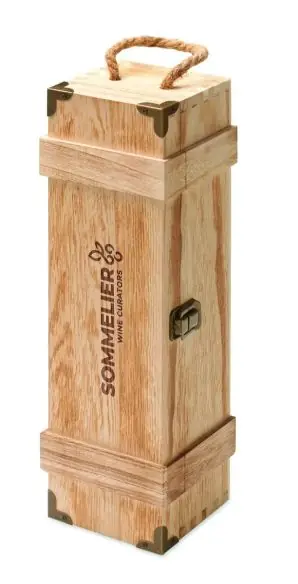 Caja de madera para vino Ecológica Personalizada 7MO3121