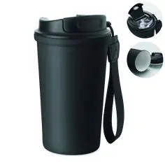 Vaso de acero reciclado 400 ml Ecológico Personalizado 7MO3156